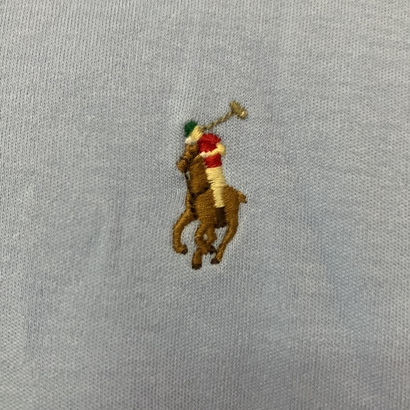 Light blue polo Ralph Lauren, custom slim fit Medium - Picture 5 of 7